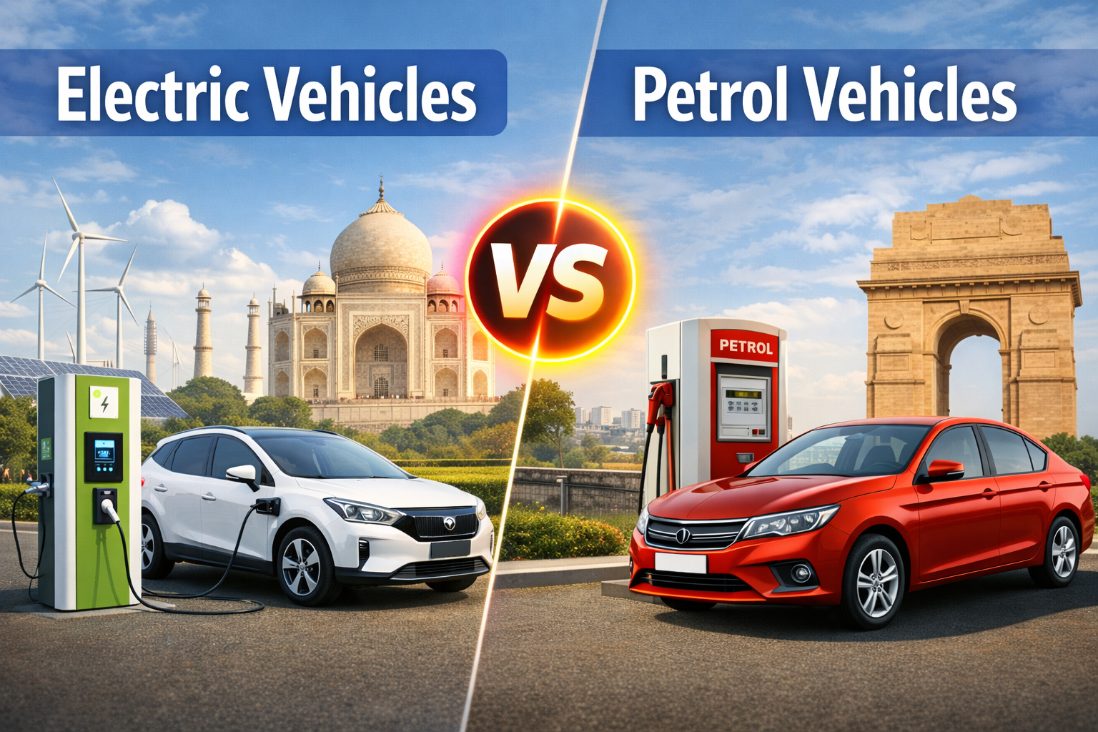 Electric Vehicles vs Petrol Vehicles
